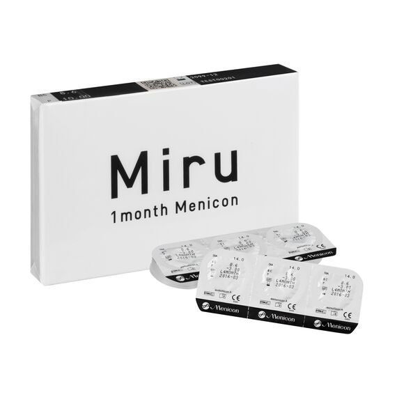 MENICON MIRU 1 MONTH (6 PACK) - ΦΑΚΟΙ ΕΠΑΦΗΣ  στο Verrocchio